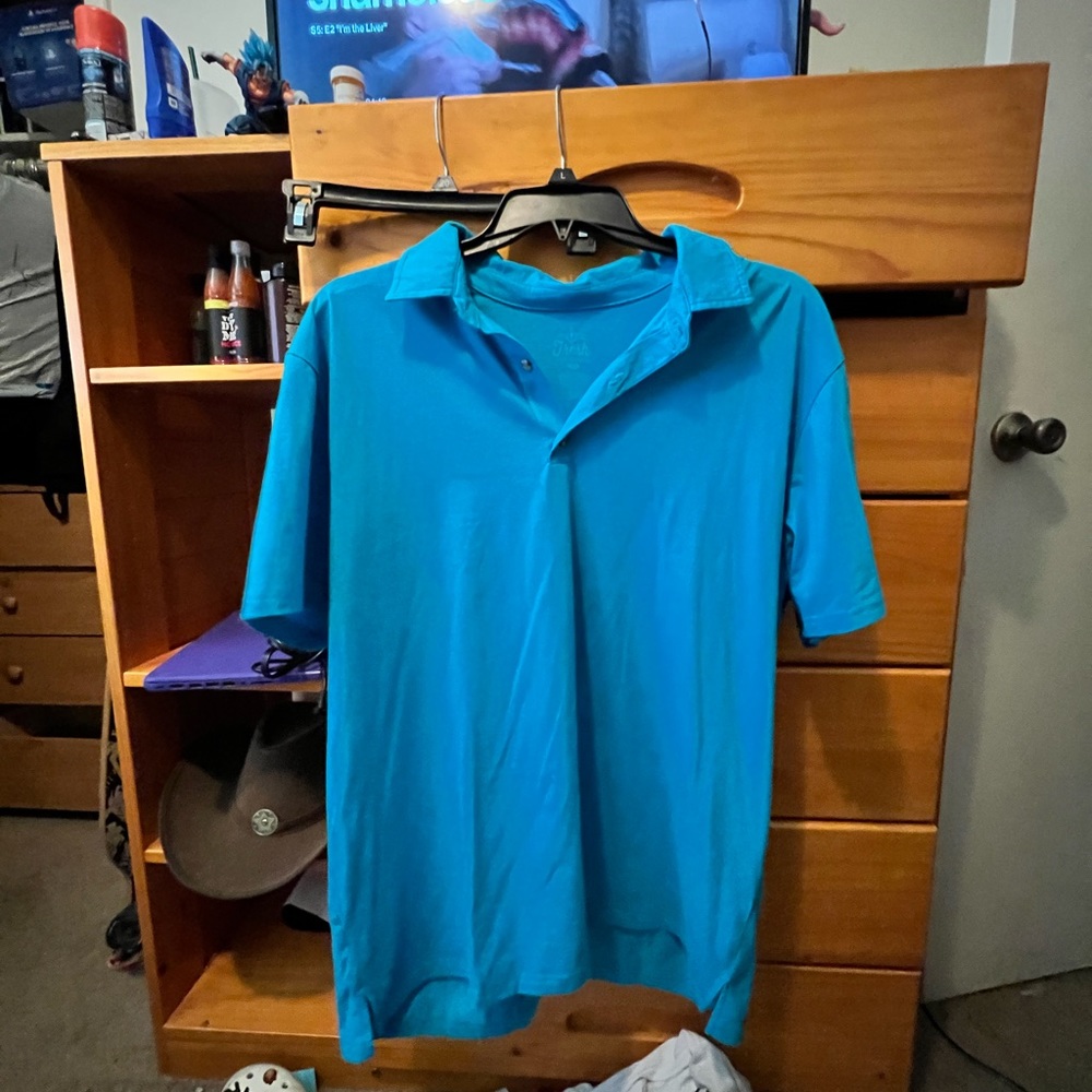 Blue polo